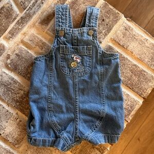 Vintage Carters Classics Denim Overalls with Embroidery